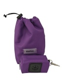 Saszetka na smaczki z etui na kupoworki | violet | gratis woreczki