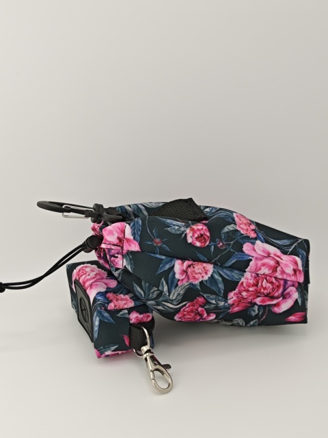 Saszetka na smaczki z etui na kupoworki | rose | gratis woreczki