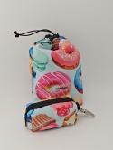 Saszetka na smaczki z etui na kupoworki | donuts | gratis woreczki