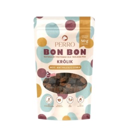 Smaczki Perro BonBon Królik z czystkiem, 80g