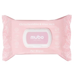Chusteczki Mubo Chlorhexidine & Aloe Vera Pet - 40 szt 20x30 cm