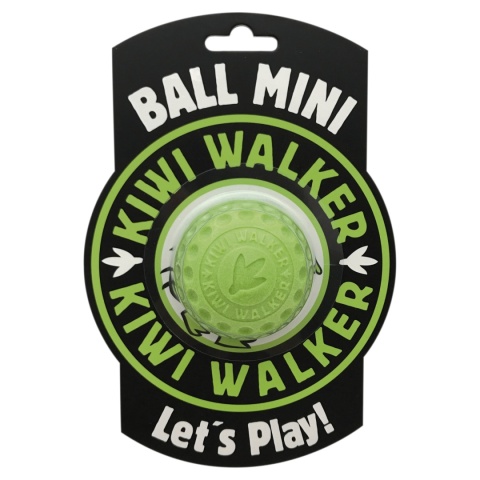 Kiwi Walker Let's Play Ball Green - piłka dla psa, zielona - Mini
