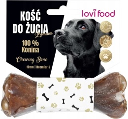 Naturalna kość do żucia dla psa, 100% konina, S - 12 cm