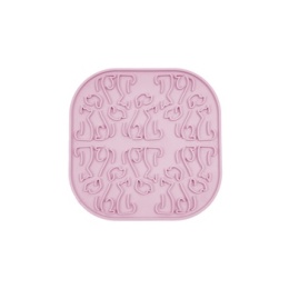 Mata do lizania – lollipop Fiboo różowa