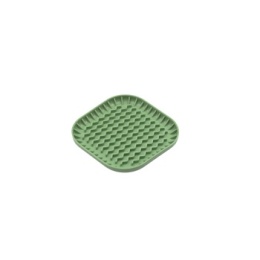 Miskomata do Lizania dla Psów i Kotów – 13,5 x 13,5 cm, FIBOO zielona
