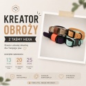 SMYCZNIK: Kreator obroży HEXA (plastry miodu)