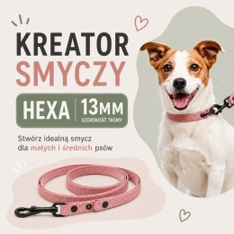 SMYCZNIK: Kreator smyczy z HEXA 13 mm (plastry miodu)